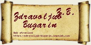 Zdravoljub Bugarin vizit kartica